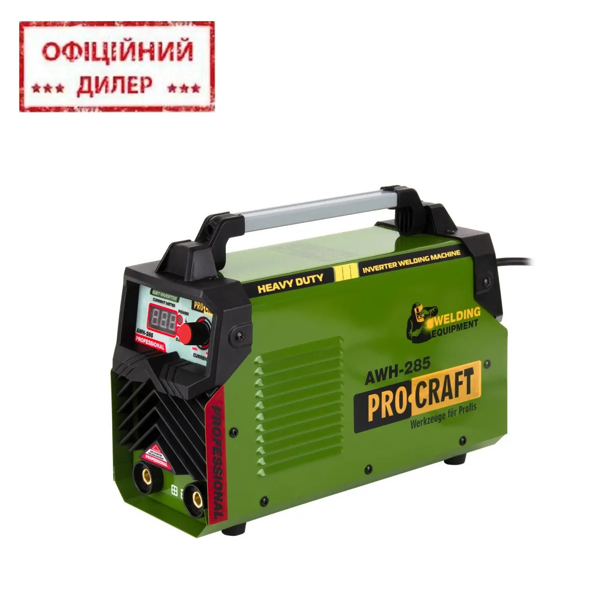 Інвертор зварювальний PROCRAFT AWH285, фото 1