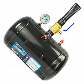 Бустер-інфлятор STIX 19 л з манометром інфлятор для ударного накачування безкамерних шин компресор для накачування шин