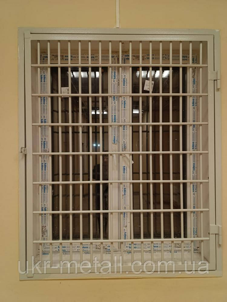 Розпашна металева решітка на вікна, фото 1