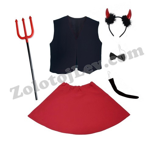 Костюм Чортика 6 - 7 років, фото 1