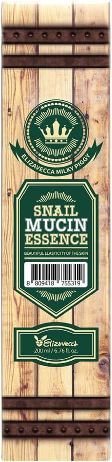 Есенція для обличчя з муцином равлика Elizavecca Milky Piggy Snail Mucin Essence, 200 мл