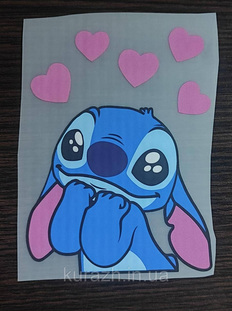 Термонаклейка на одяг "Стіч", фото 1