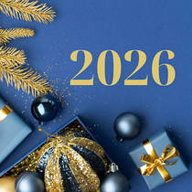 З прийдешніми Новим роком та Різдвом Христовим!