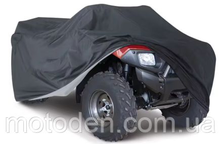 Чохол тент для квадроцикла ATV UTV чорний водонепроникний 220х98х106, фото 1