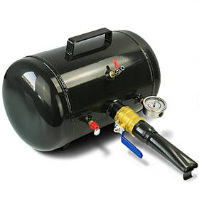 Інфлятор для шин безкамерних Wulcar IN-19L 19 л з манометром компресор для ударного накачування безкамерних шин для СТО