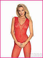 AR Комбинезон с аппликацией LUX HOT крыльев Obsessive красный сексуальное белье для женщин эротический SEX69\0