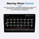 Android 13 Автомобільне радіо стерео для Ford Focus 1998-2006 LHD, Biorunn 9 дюймів Octa Core GPS Navi Wireless Wired Car-Play, фото 3