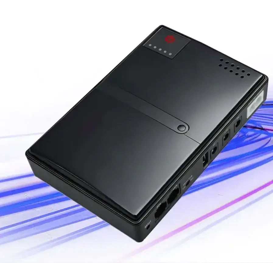 Безперебійник для роутера DC1018PN ДБЖ mini UPS 5V/9V/12V БЕЗ АКАМУЛЯТОРІВ, фото 1