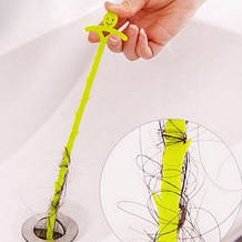 Чистка від волосся для раковини, ванни, душа 51х5см колір випадковий SKU0000613