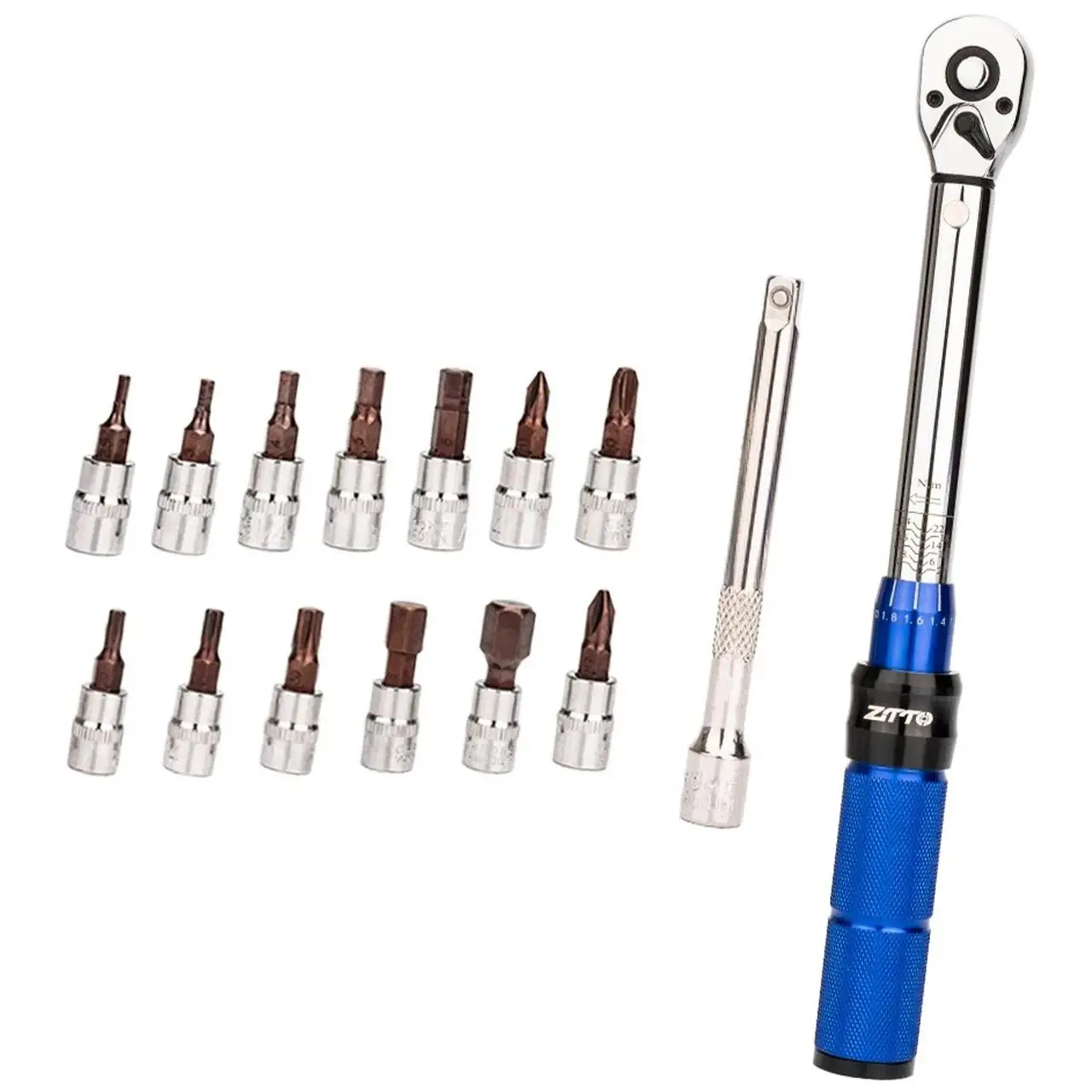 Ключ динамометричний 1/4" 5-25 Нм Falon-Tech FT2269, фото 1