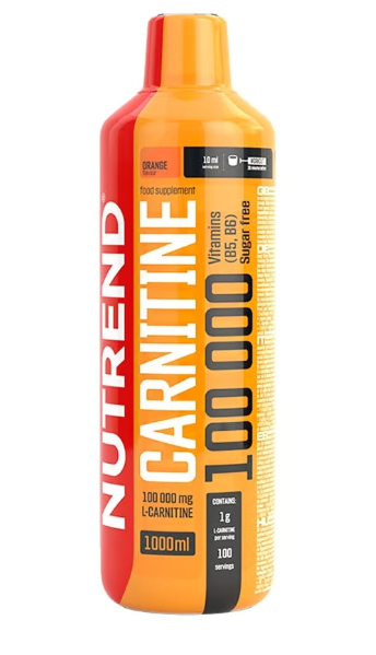 Carnitine 100000 Nutrend 1 л Апельсин, фото 1