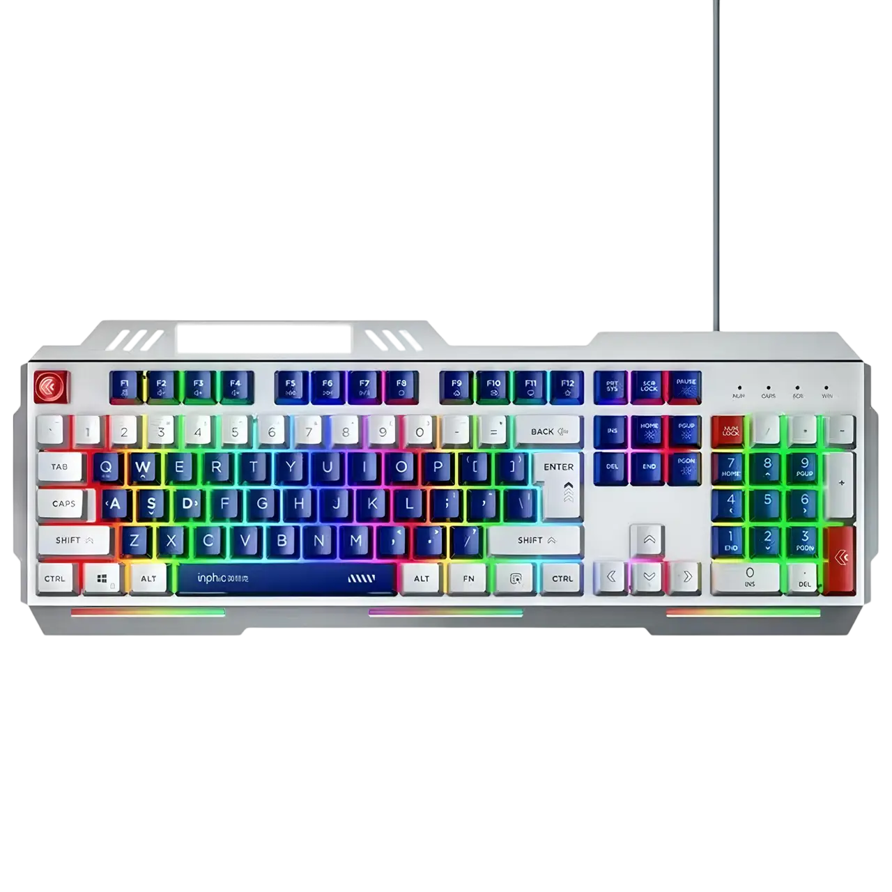 Клавіатура INPHIC K9 MECHA ENG/UKR Blue