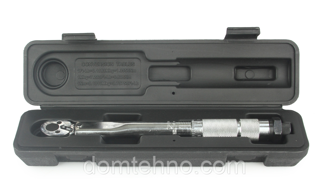 Динамометричний ключ 1/4 дюймів 5-25 Нм М53579