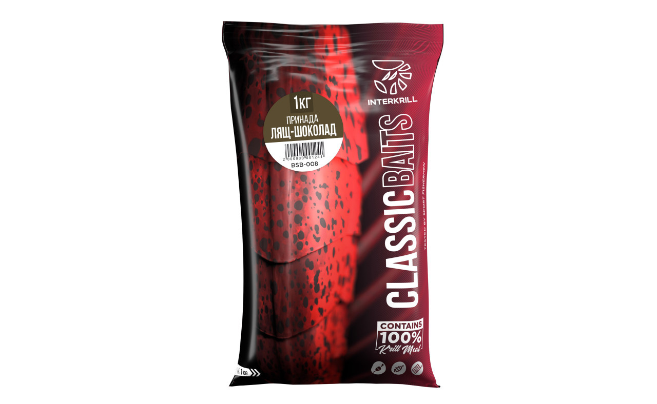 Прикормка Interkrill Лящ-Шоколад 1000г (BSB-008), фото 1
