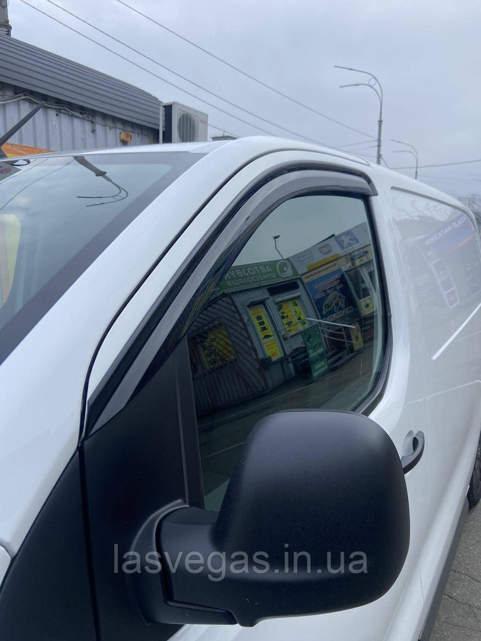 Дефлектори вікон (вітровики) Toyota ProAce 2016- (Autoclover/Корея), фото 1