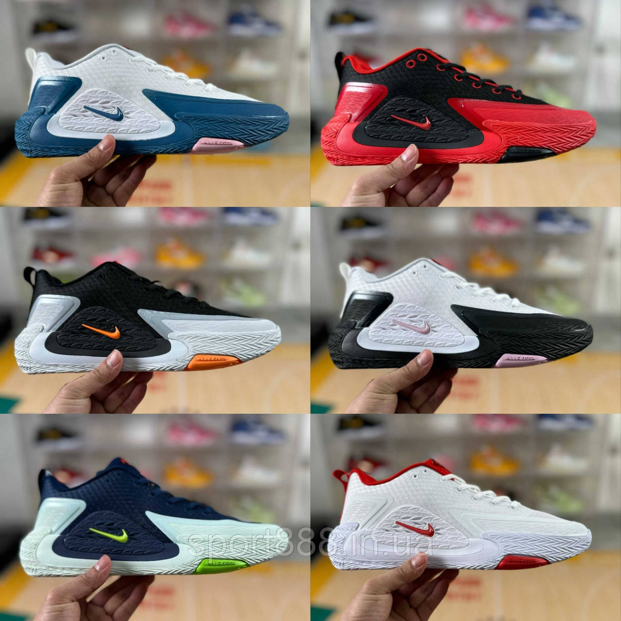 Під замовлення розміри eur40-46 Баскетбольные кроссовки Nike S.T.  Glow, фото 1