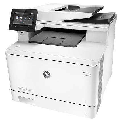 БФП HP Color LaserJet Pro MFP M477fdw / Лазерний кольоровий друк / 600x600 dpi / A4 / 27 стор/хв / USB 2.0, Ethernet, Wi-Fi /, фото 1
