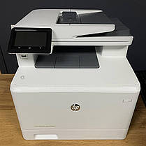 БФП HP Color LaserJet Pro MFP M477fdw / Лазерний кольоровий друк / 600x600 dpi / A4 / 27 стор/хв / USB 2.0, Ethernet, Wi-Fi /, фото 3