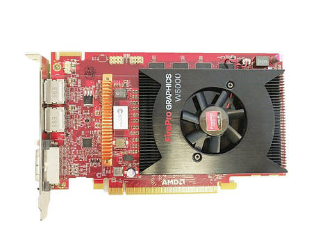 Дискретна відеокарта AMD FirePro W5000, 2 GB GDDR5, 256-bit, фото 1