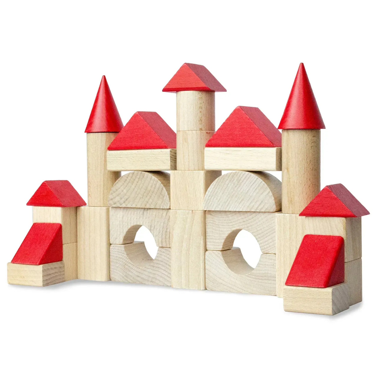 Будівельний набір Червоні шпичаки (31 елемент) (110-233), фото 1