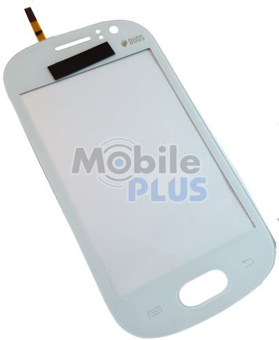 Сенсорний екран (тачскрін) для Samsung S6810 White
