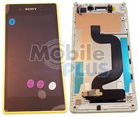 Sony D2202, D2203, D2206, D2212 Передня панель з дисплеєм і сенсорним екраном, Lime, original (PN:A/8CS-59080-0005)