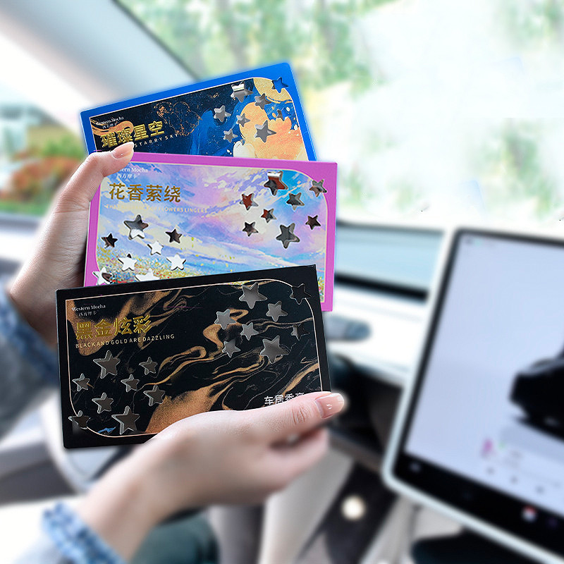 Ароматизатор у салон автомобіля, освіжувач повітря преміумкласу, 170 г. Чорний