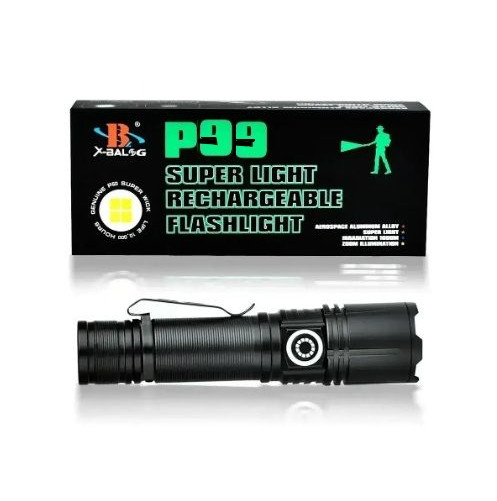 Ліхтар ручний акумуляторний BL-577-P99 USB 5 режимів Чорний