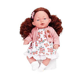 Лялька DH 2363 A м’якотіла гумова музичний чіп висота 33 см