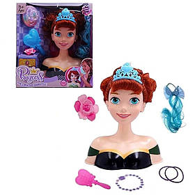 Манекен 2801 для зачісок: з гребінцем та набором аксесуарів