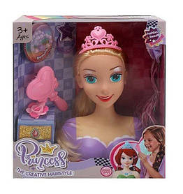 Манекен 2801 для зачісок: з гребінцем та набором аксесуарів