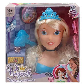 Манекен 2801 для зачісок: з гребінцем та набором аксесуарів