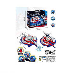 Автомат 669 A (24/2) акумулятор 7.4V, автоматичний принцип роботи, підсвічування, стріляє орбізами, меч, захисні окуляри, в