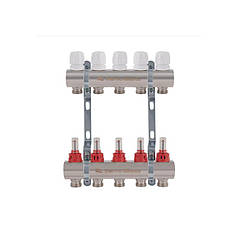 Колектор із витратомірами Thermo Alliance Standart 1" 5 виходу SD235W5