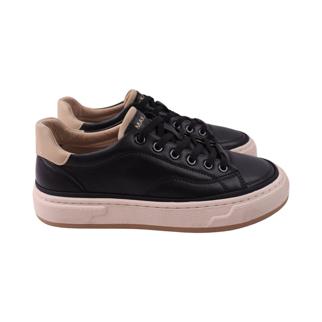 Кеди чоловічі Bescomani чорні натуральна шкіра, 44, фото 1