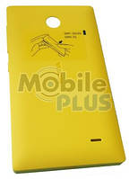 Nokia X, X+ Крышка аккумулятора, Yellow, original (PN:8003219)