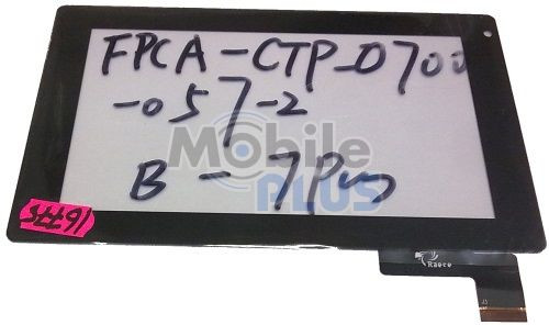 Сенсорний екран (тачскрін) для планшета 7 дюймів Prestigio 3370B (Model: FPCA-CTP-0700-057-2) Black