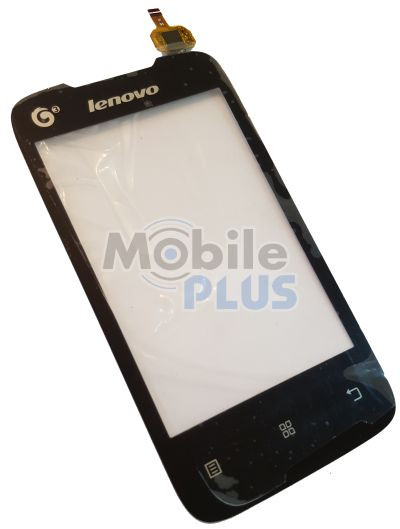 Сенсорний екран (тачскрін) для Lenovo A208T Black
