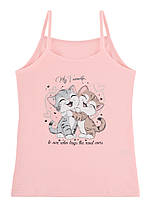 Майки дитячі для дівчаток ТМ Donella оптом р.2/3 роки (98-104 см)