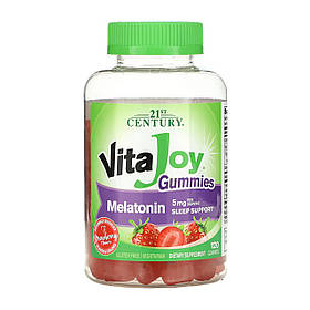 21st Century VitaJoy Melatonin 5 mg - 120 gummies yY.