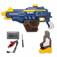 Водяний бластер на акумуляторі 8-9 м дальність 650 мл резервуар