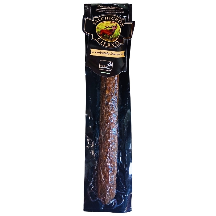 В'ялена ковбаса Carnicas DIBE Salchichon de Ciervo з оленини 200 г, фото 1