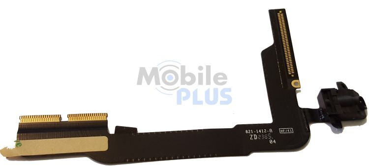 Шлейф з роз'ємом навушників iPad 3 WiFi Black, фото 1
