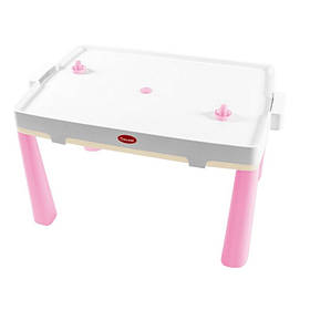 Дитячий стіл з накладкою для гри у аерохокей Doloni 04580/12 рожевий, Toyman