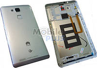 Батарейная крышка для Huawei M7 Mate (White)