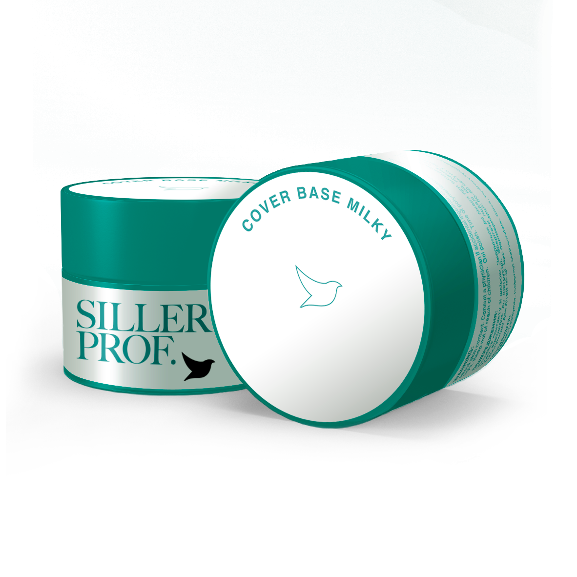 Камуфлююча база для нігтів Siller Cover Milky, 50 мл, фото 1