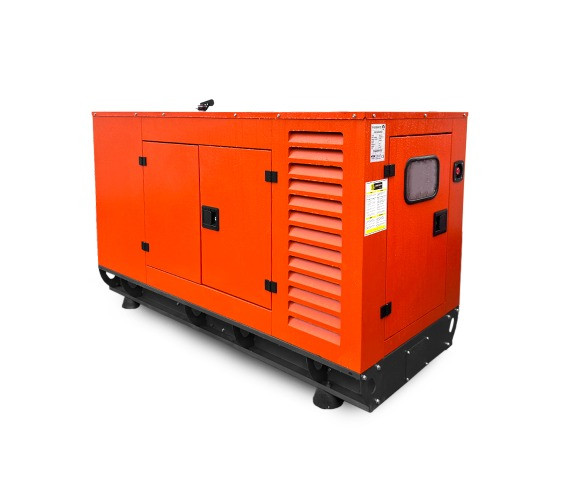 Генератор дизельний Uzman Ricardo 35 KVA трифазний для промислового та резервного живлення 230/400V 100л з AVR та ATS в комплекті