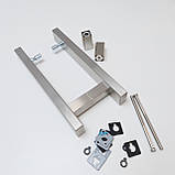 Ручка дверна WALA Q10 300мм 20*40 мм нержавіюча пряма, фото 3