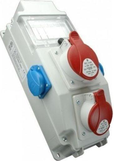 РУ Spamel Construction 5P/32A 5P/16A 2x2P+Z 5 модулів (ROS 5X-15)