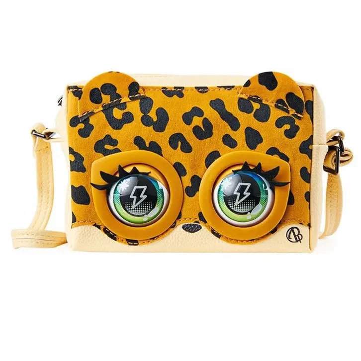 Сумочка дитяча інтерактивна музика, рухи, реагує на дотик, кліпає, фото 1